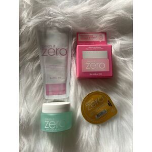 Banila Co‎ Skincare Sample Bundle; Foam Cleanser & Balm Cleanser